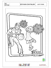 lazy-town boyama sayfası 3